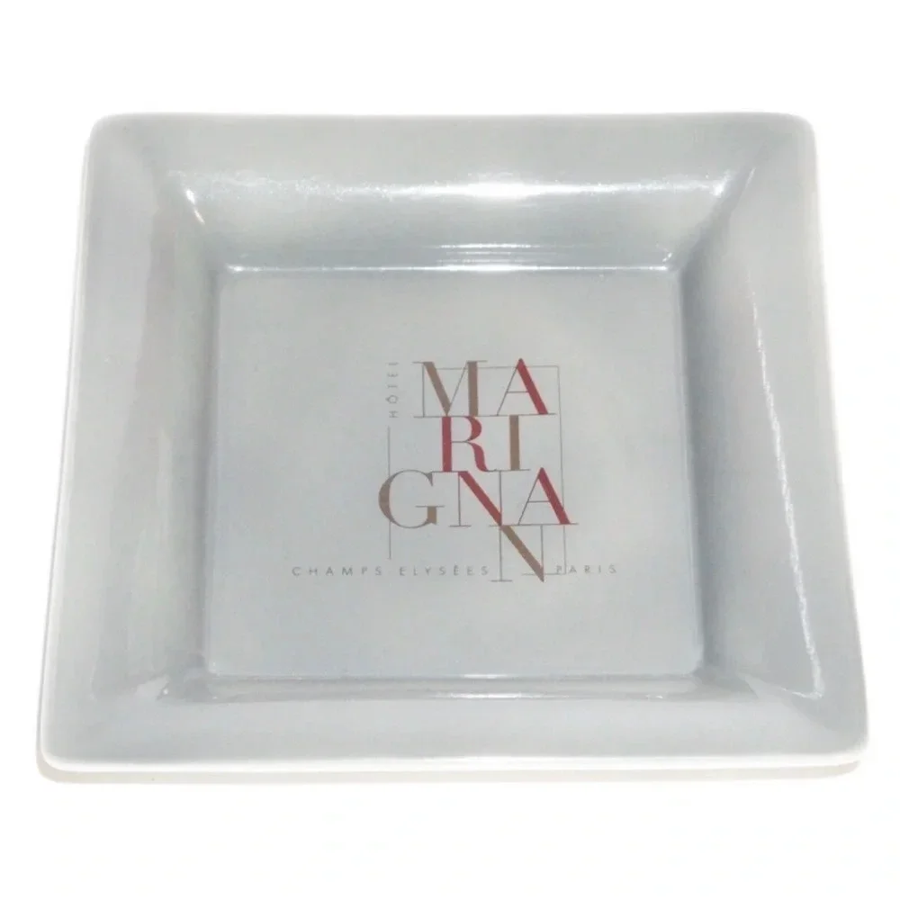 Paris France Hotel Marignan Limoges Porcelain Dish